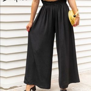 Simplee Pants NEW WITH TAGS Black Pull On SIZE LARGE